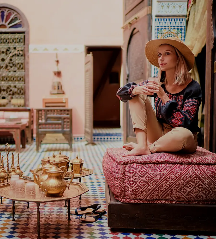 eleganza dell'artigianato marocchino